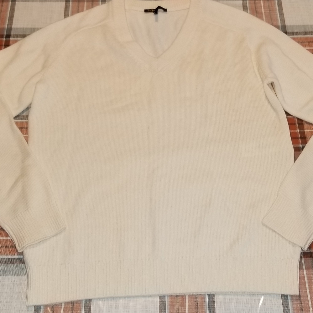 Maje Metro Wool Cashmere Sweater - Picture 4 of 9